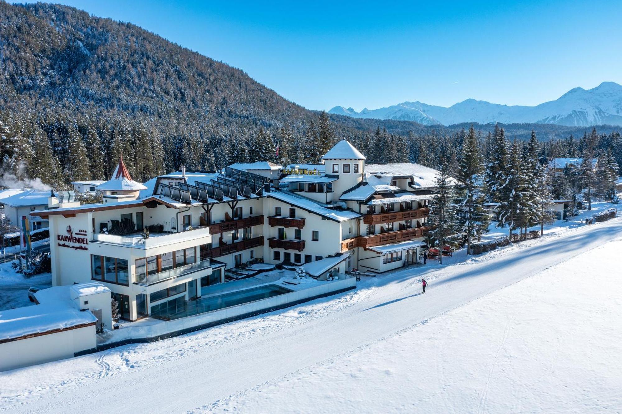 Alpenhotel Karwendel -Adults Only- Leutasch Dış mekan fotoğraf