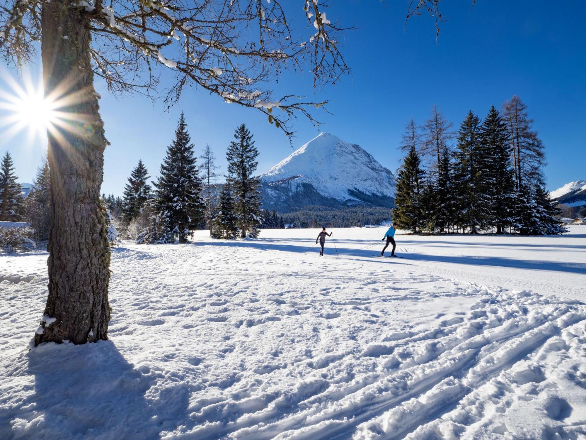 Alpenhotel Karwendel -Adults Only- Leutasch Dış mekan fotoğraf