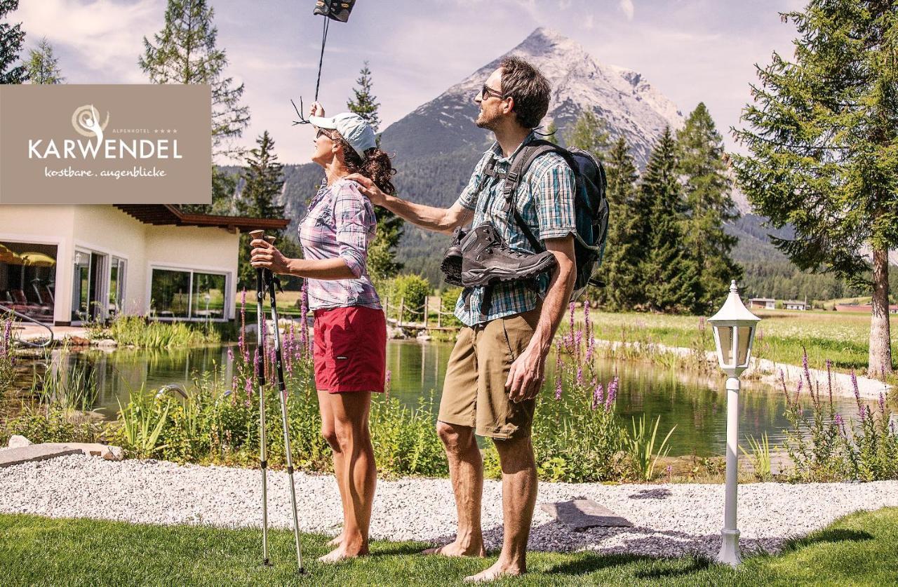 Alpenhotel Karwendel -Adults Only- Leutasch Dış mekan fotoğraf
